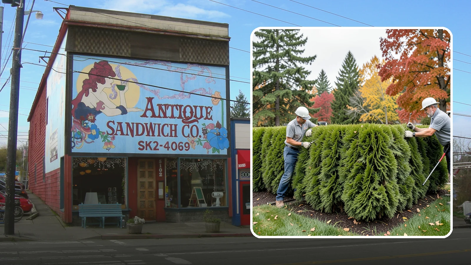 Leyland Cypress Trimming in Ruston, Pierce County, WA - Expert Leyland cypress trimming that controls this fast-growing giant before it outgrows your yard and develops bare...