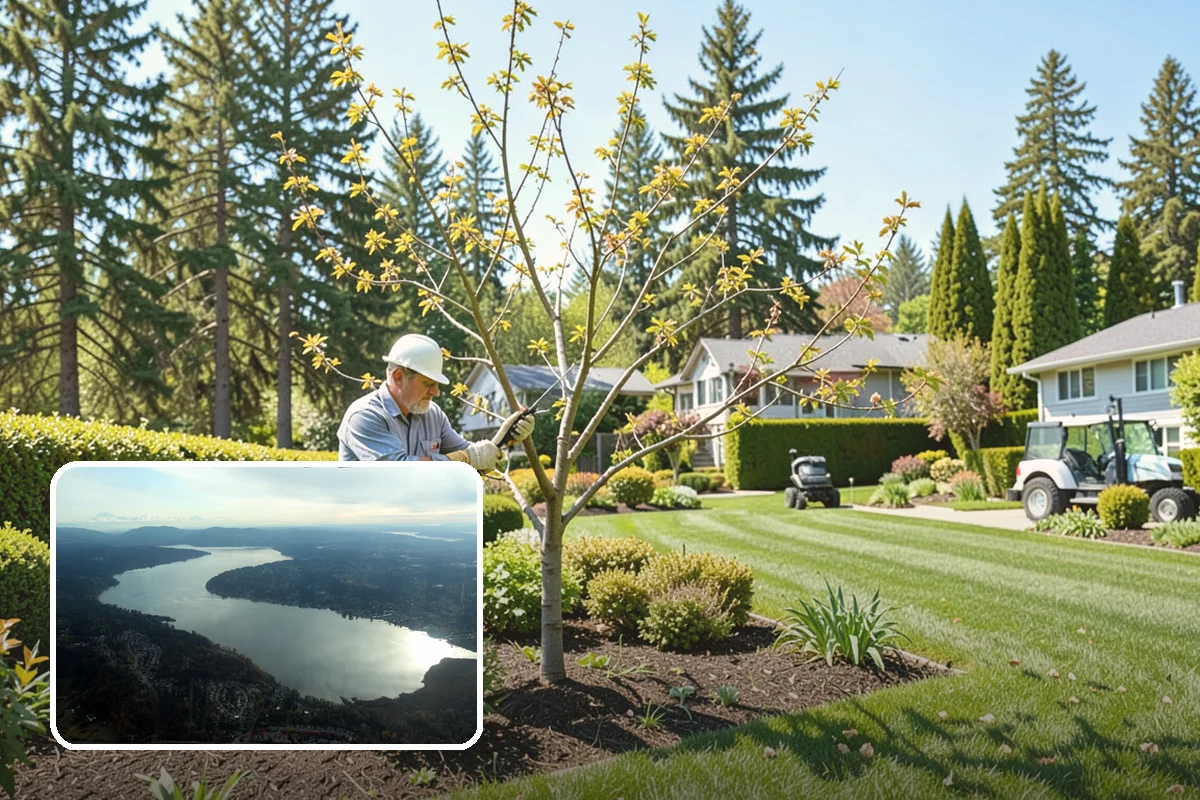 Leyland Cypress Trimming in Sammamish, King County, WA - Controls aggressive fast growth before it gets out of hand