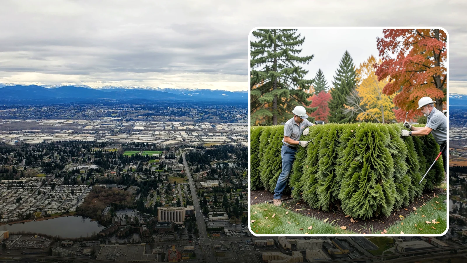 Leyland Cypress Trimming in SeaTac, King County, WA - Expert Leyland cypress trimming that controls this fast-growing giant before it outgrows your yard and develops bare...