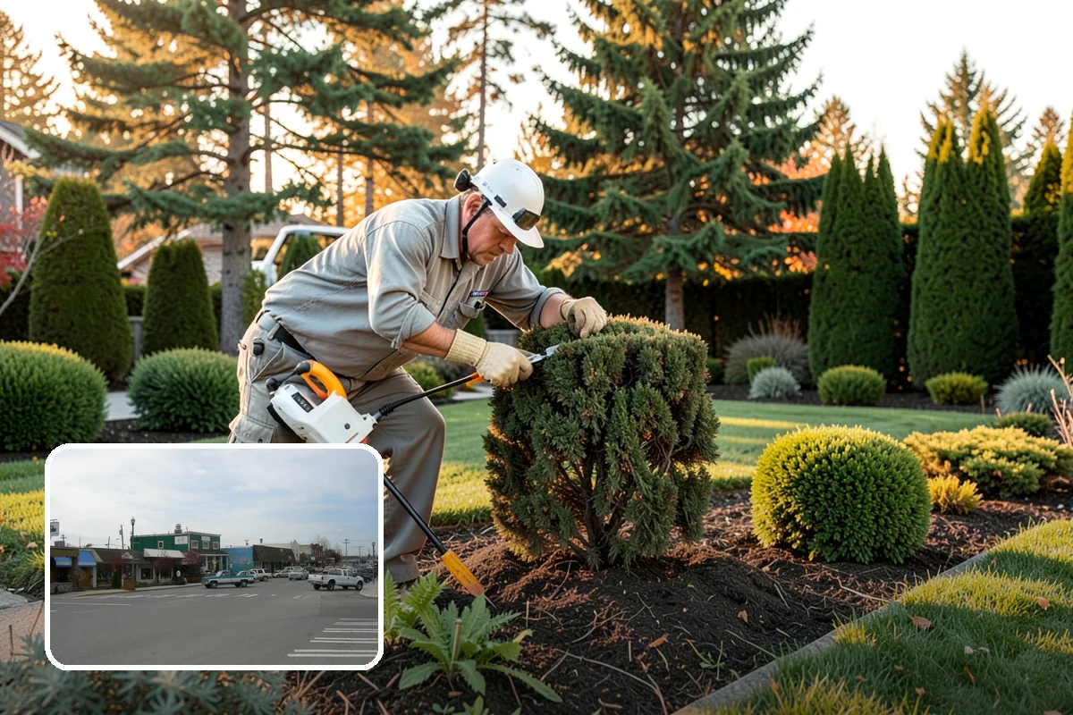 Leyland Cypress Trimming in Stanwood, Snohomish County, WA - Controls aggressive fast growth before it gets out of hand