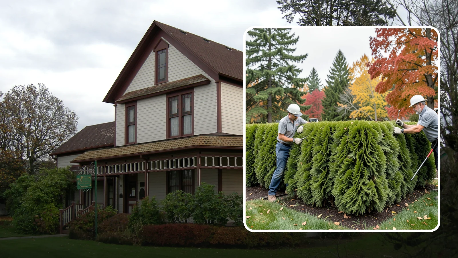 Leyland Cypress Trimming in Sumner, Pierce County, WA - Expert Leyland cypress trimming that controls this fast-growing giant before it outgrows your yard and develops bare...
