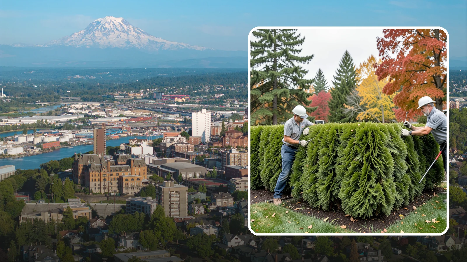 Leyland Cypress Trimming in Tacoma, Pierce County, WA - Expert Leyland cypress trimming that controls this fast-growing giant before it outgrows your yard and develops bare...