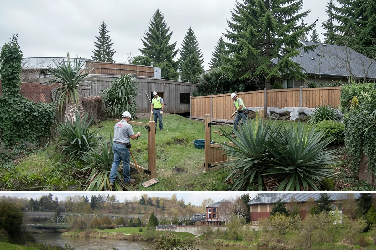 Leyland Cypress Trimming in Tukwila, King County, WA - Trim in late spring and again in late summer to keep pace with vigorous PNW growth without stressing the tree before winter.