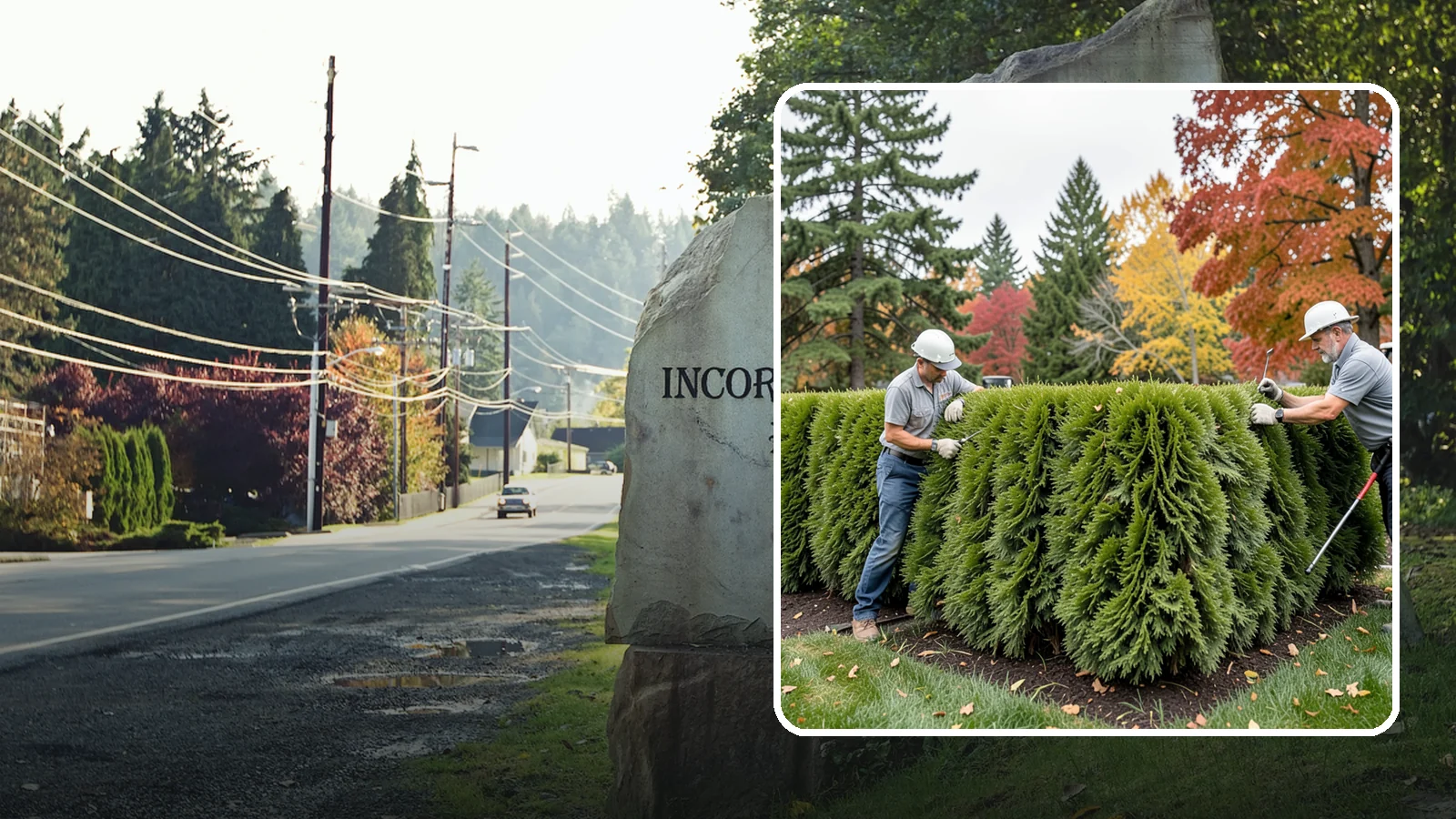 Leyland Cypress Trimming in Wilkeson, Pierce County, WA - Expert Leyland cypress trimming that controls this fast-growing giant before it outgrows your yard and develops bare...