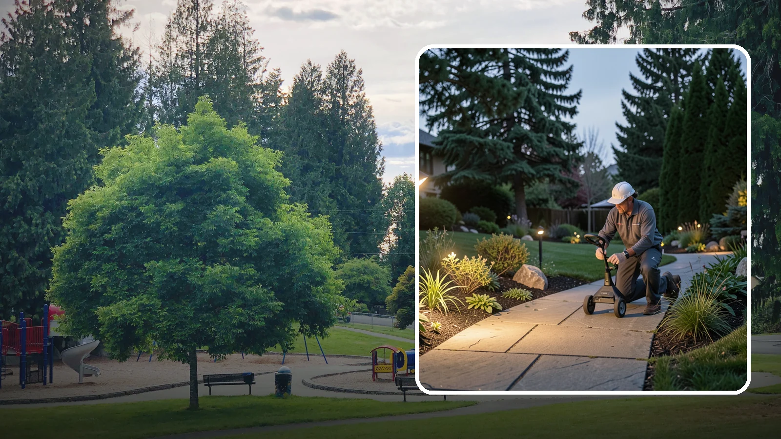 Lighting Maintenance in Bonney Lake, Pierce County, WA - Ongoing maintenance that keeps your landscape lighting bright, aimed, and working night after night.