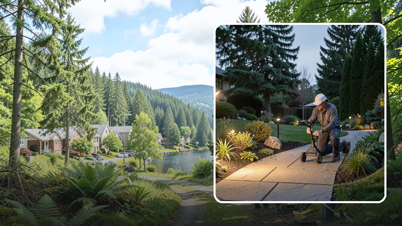 Lighting Maintenance in Lake Forest Park, King County, WA - Ongoing maintenance that keeps your landscape lighting bright, aimed, and working night after night.