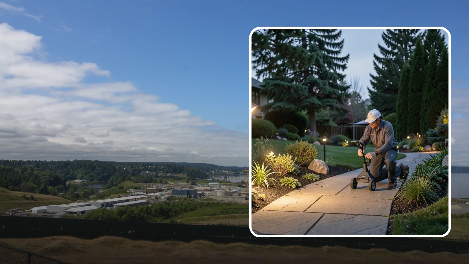 Lighting Maintenance in University Place, Pierce County, WA - Ongoing maintenance that keeps your landscape lighting bright, aimed, and working night after night.