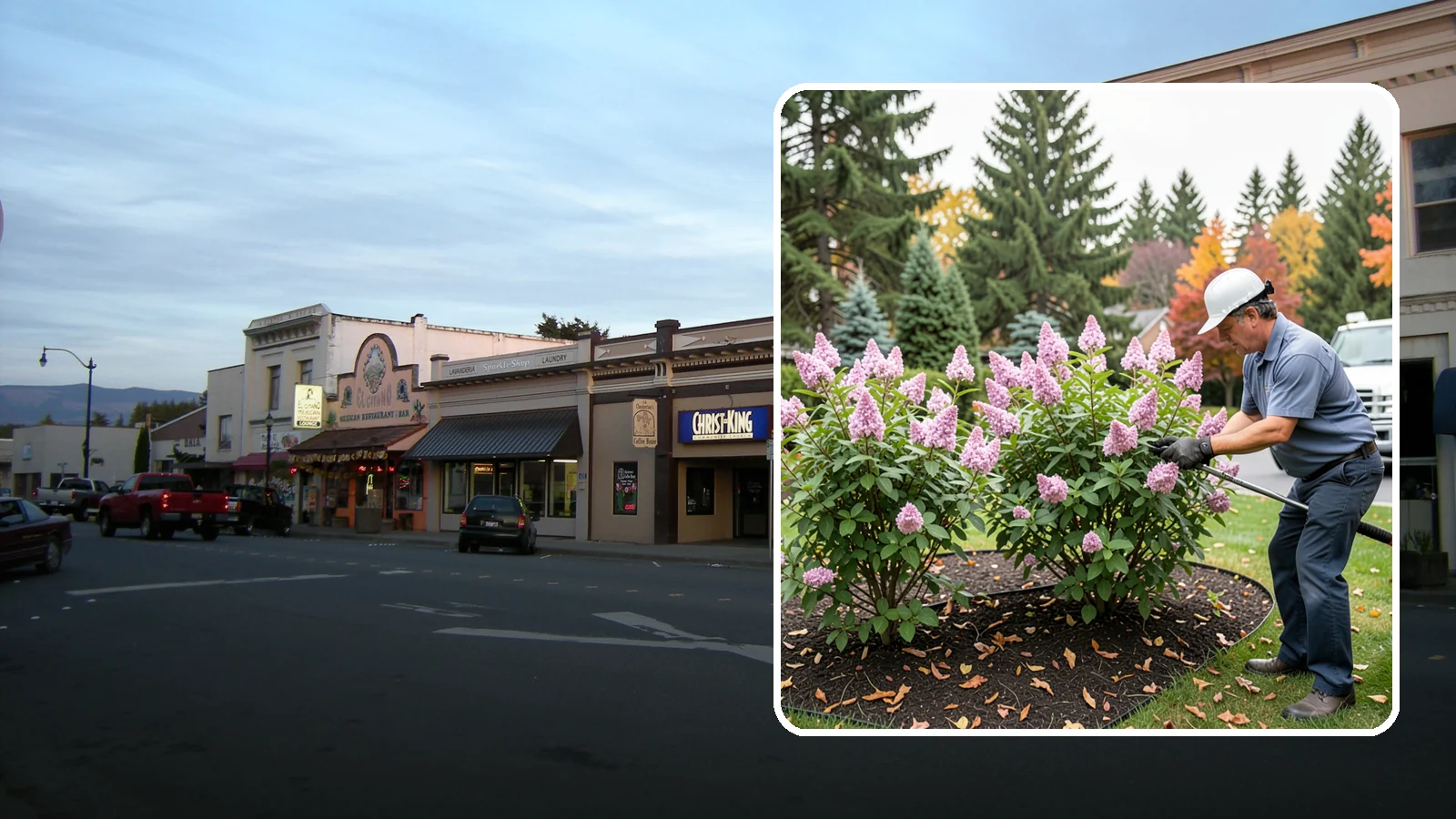 Lilac Pruning in Burlington, Skagit County, WA - Post-bloom pruning of lilacs to renew old canes, remove suckers, and protect next year's fragrant flower buds.