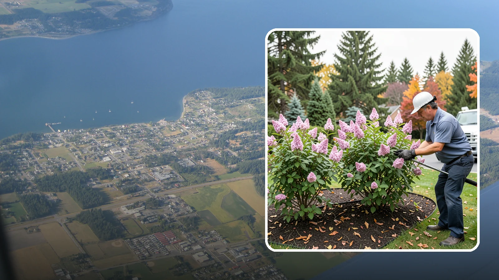Lilac Pruning in Coupeville, Island County, WA - Post-bloom pruning of lilacs to renew old canes, remove suckers, and protect next year's fragrant flower buds.