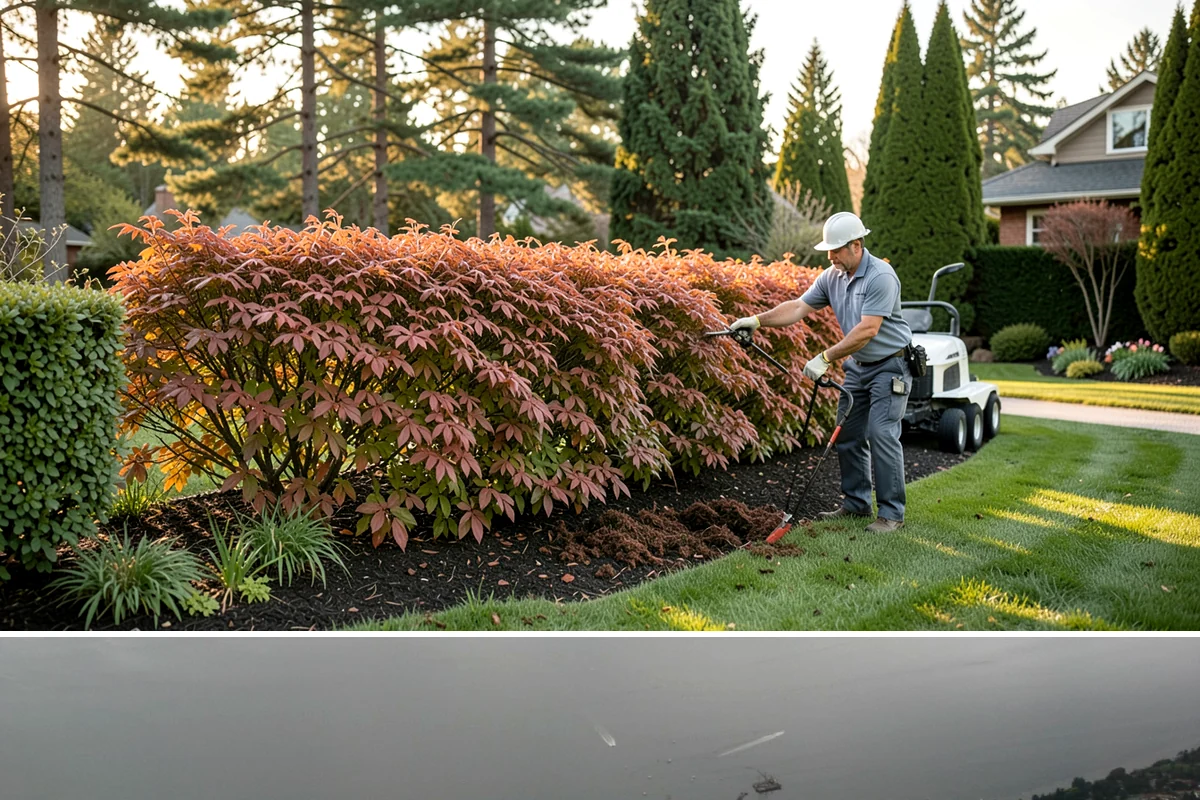 Lilac Pruning in Des Moines, King County, WA - In Western Washington, prune lilacs right after they finish blooming in late spring so the plant has all summer to set buds for...