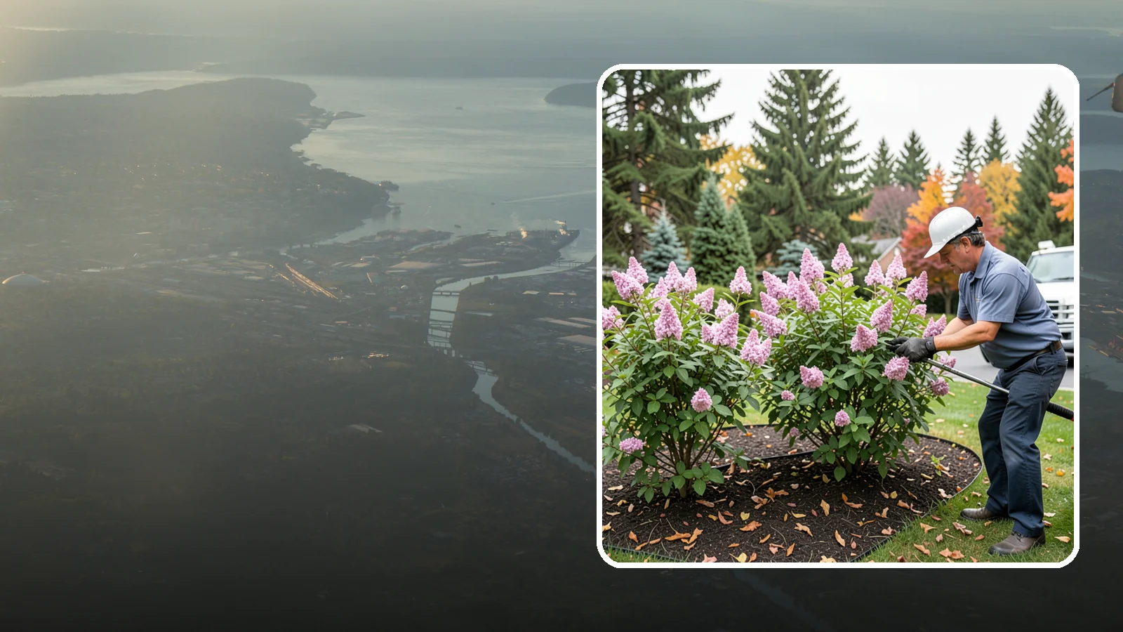 Lilac Pruning in Fife, Pierce County, WA - Post-bloom pruning of lilacs to renew old canes, remove suckers, and protect next year's fragrant flower buds.