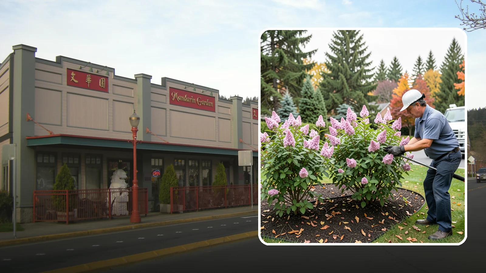 Lilac Pruning in Issaquah, King County, WA - Post-bloom pruning of lilacs to renew old canes, remove suckers, and protect next year's fragrant flower buds.