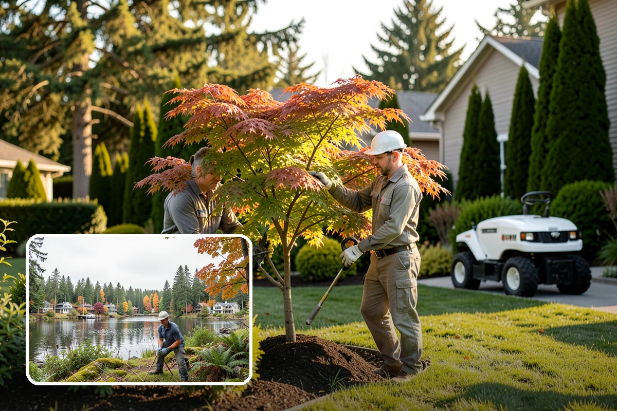Lilac Pruning in La Conner, Skagit County, WA - Protects next spring's fragrant blooms by pruning right after flowering