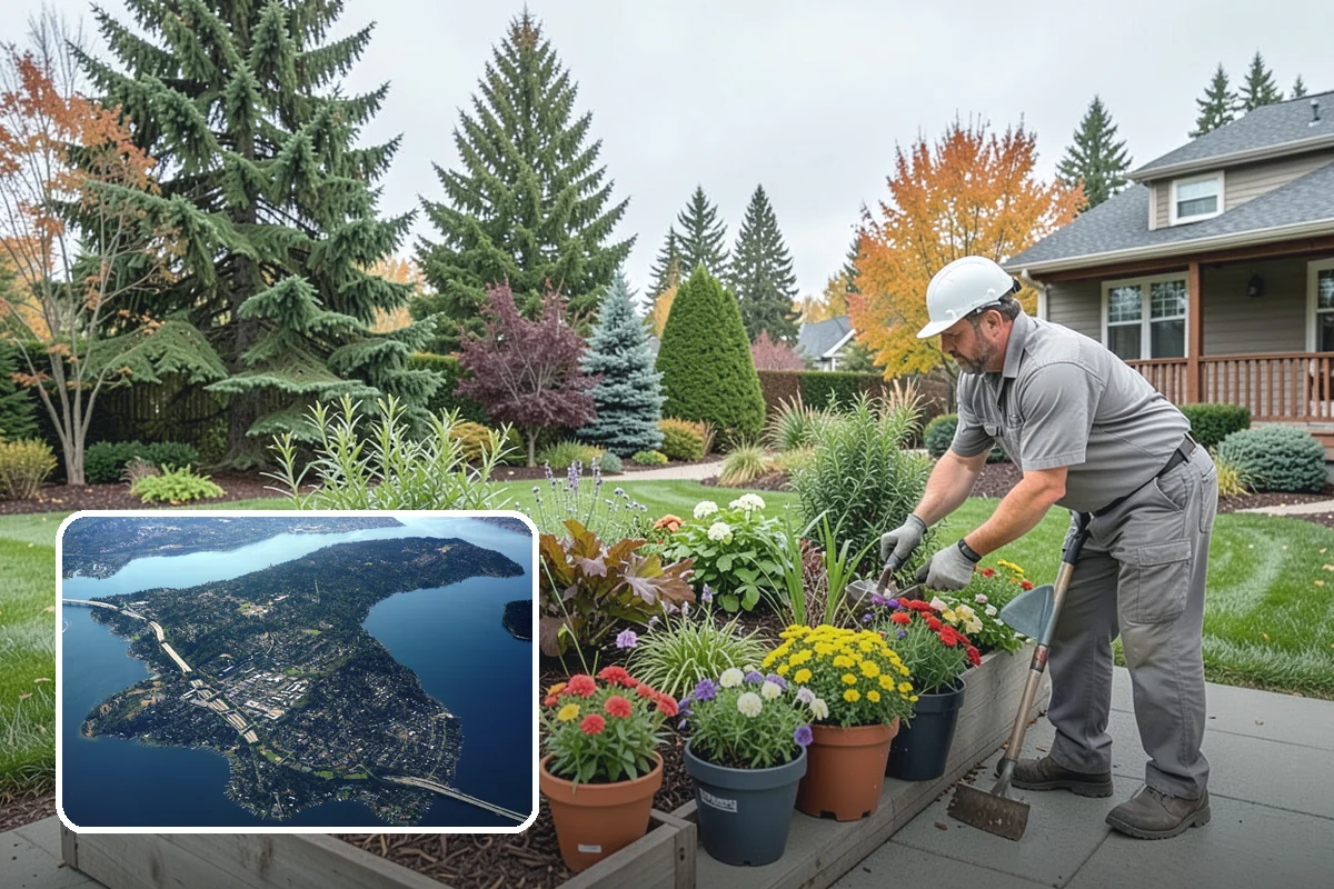 Lilac Pruning in Mercer Island, King County, WA - Protects next spring's fragrant blooms by pruning right after flowering