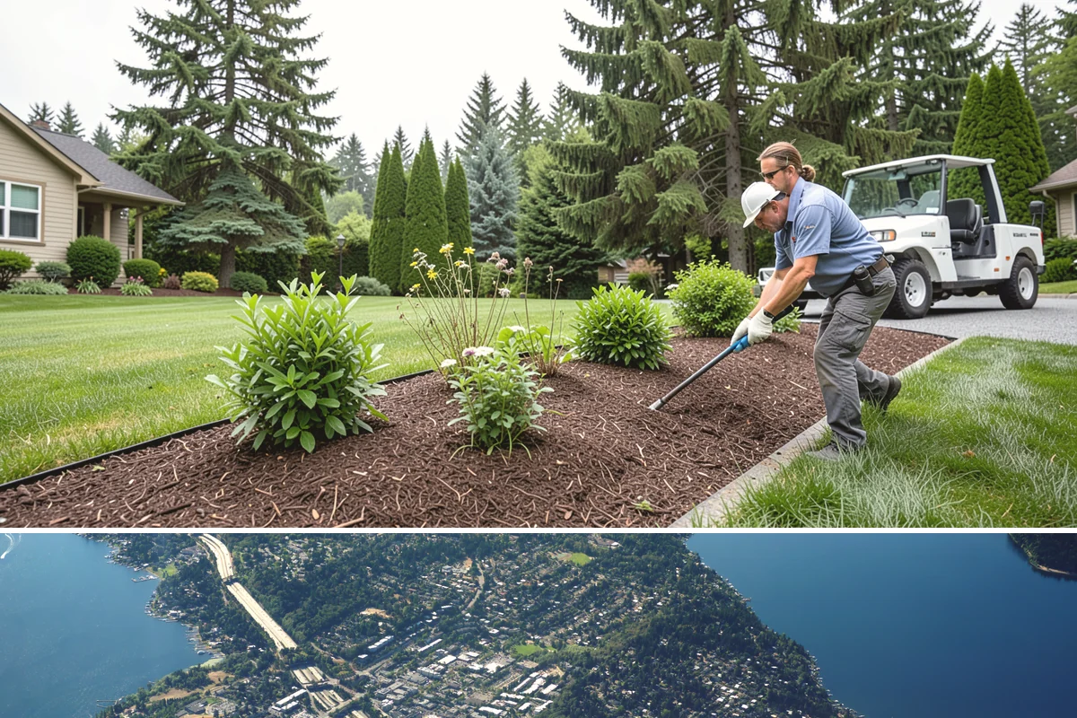 Lilac Pruning in Mercer Island, King County, WA - In Western Washington, prune lilacs right after they finish blooming in late spring so the plant has all summer to set buds for...