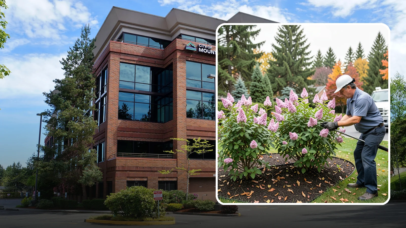 Lilac Pruning in Mountlake Terrace, Snohomish County, WA - Post-bloom pruning of lilacs to renew old canes, remove suckers, and protect next year's fragrant flower buds.