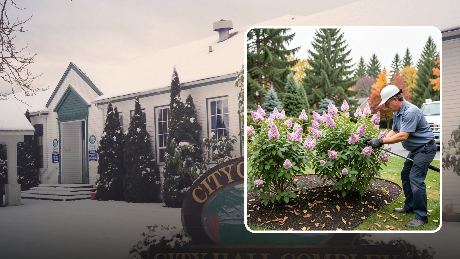 Lilac Pruning in Pacific, King County, WA - Post-bloom pruning of lilacs to renew old canes, remove suckers, and protect next year's fragrant flower buds.