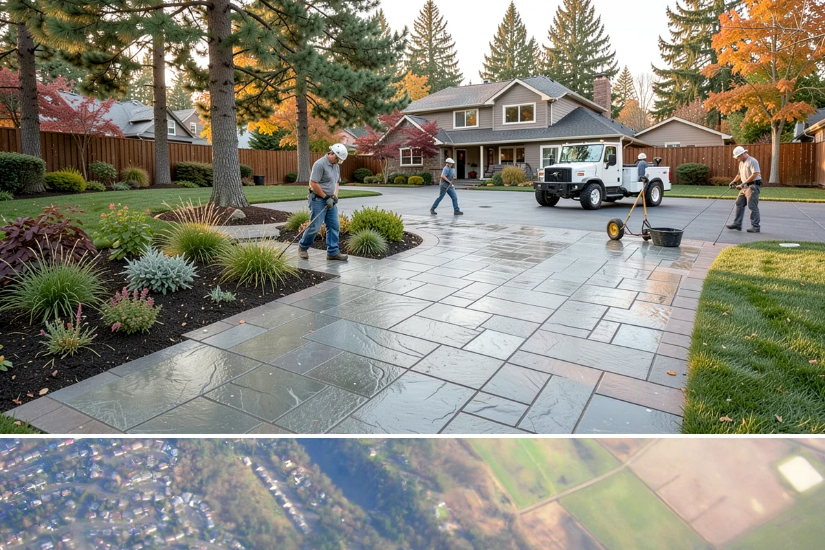 Living Wall Installation in Algona, King County, WA - Best installed spring through fall for exterior walls.