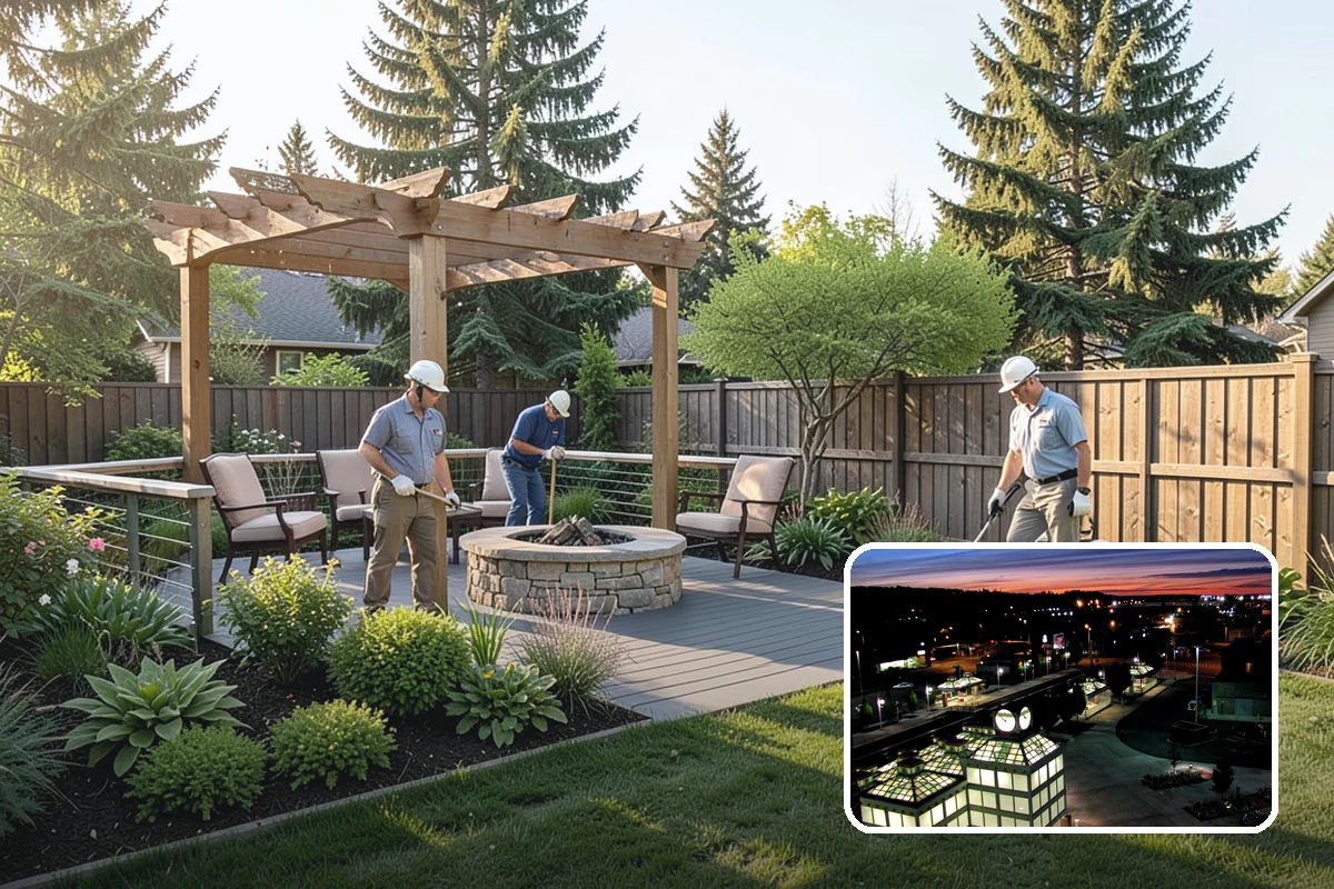 Living Wall Installation in Auburn, King County, WA - Greenery where there is no ground