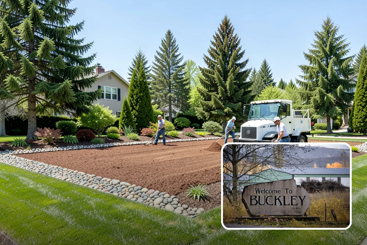 Living Wall Installation in Buckley, Pierce County, WA - Greenery where there is no ground