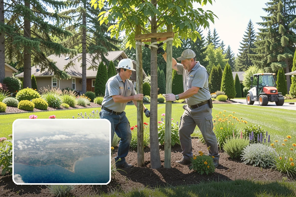 Living Wall Installation in Burien, King County, WA - Greenery where there is no ground