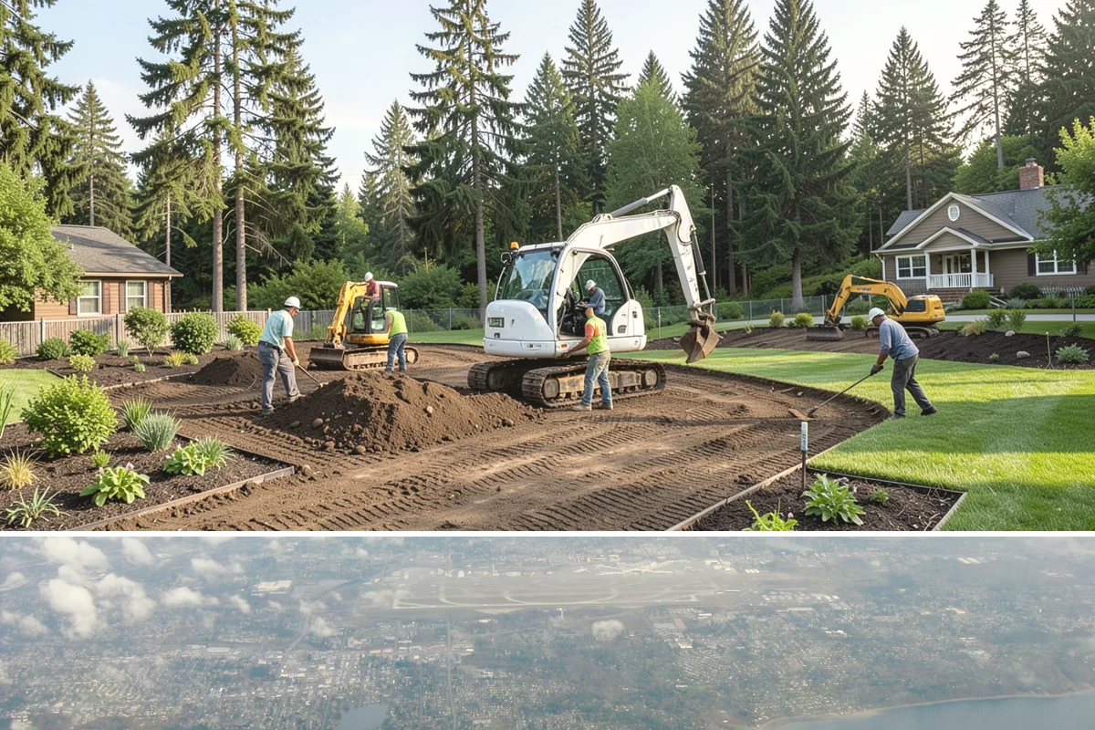 Living Wall Installation in Burien, King County, WA - Best installed spring through fall for exterior walls.