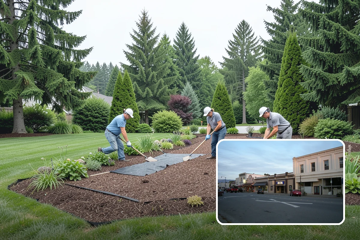 Living Wall Installation in Burlington, Skagit County, WA - Greenery where there is no ground