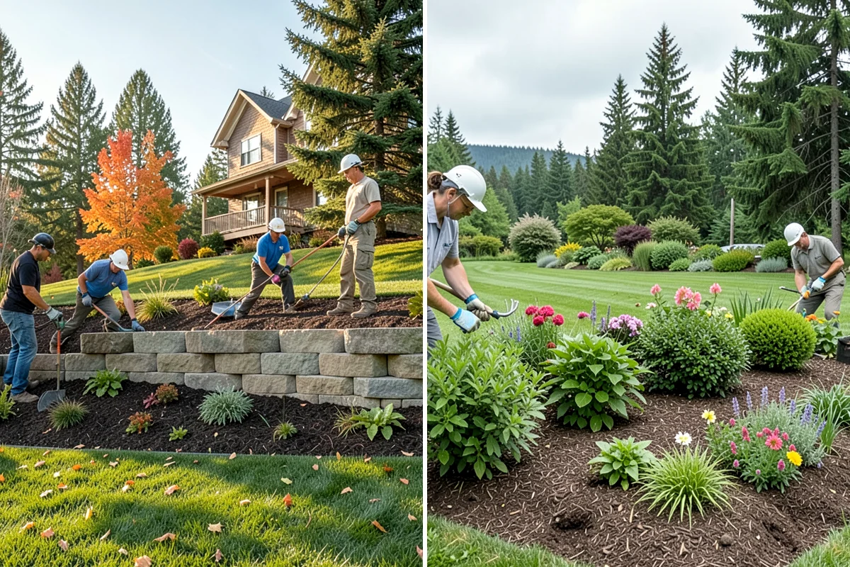 Living Wall Installation in Concrete, Skagit County, WA - Assess the wall and conditions