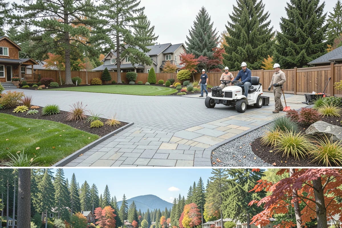 Living Wall Installation in Covington, King County, WA - Best installed spring through fall for exterior walls.