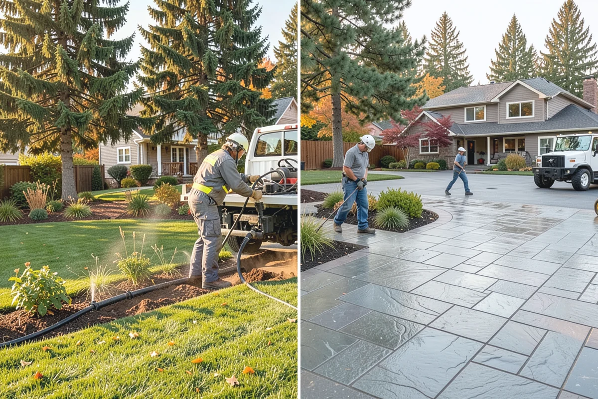 Living Wall Installation in Des Moines, King County, WA - Assess the wall and conditions