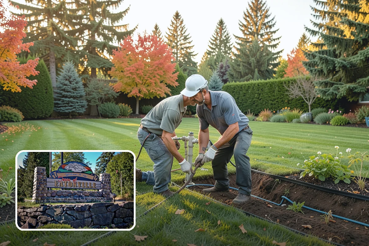 Living Wall Installation in Eatonville, Pierce County, WA - Greenery where there is no ground