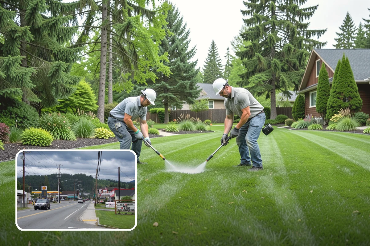 Living Wall Installation in Granite Falls, Snohomish County, WA - Greenery where there is no ground