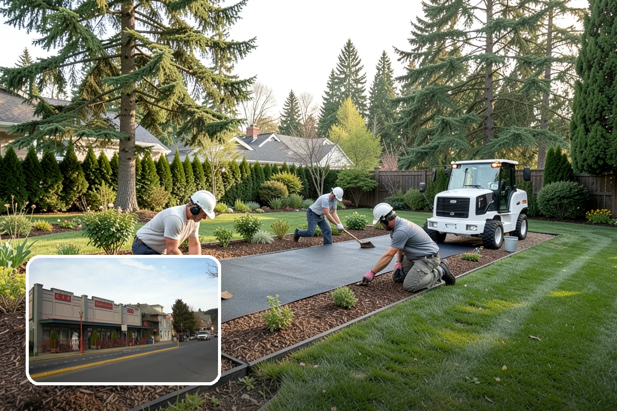 Living Wall Installation in Issaquah, King County, WA - Greenery where there is no ground