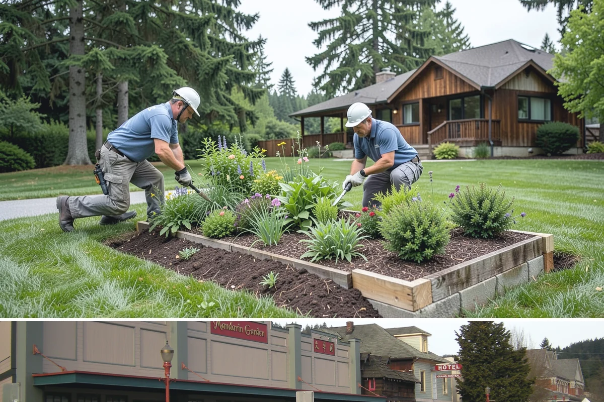 Living Wall Installation in Issaquah, King County, WA - Best installed spring through fall for exterior walls.