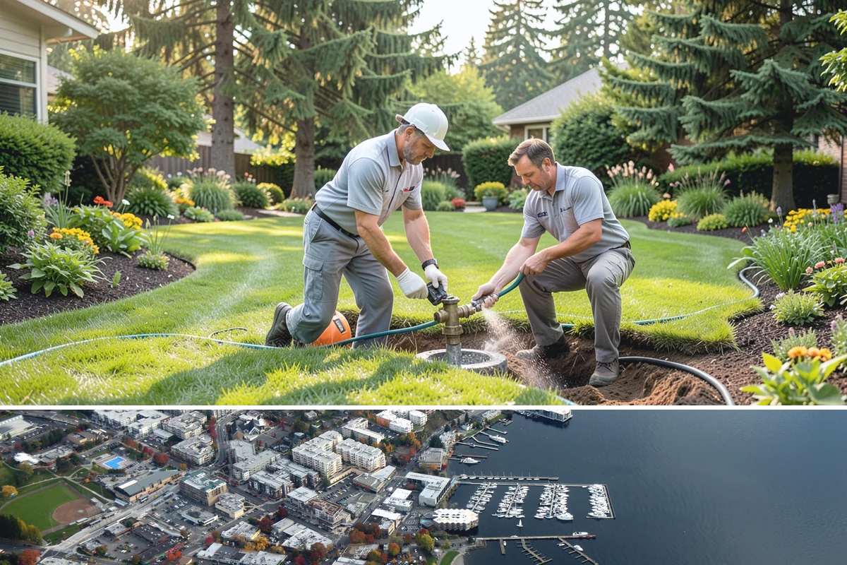 Living Wall Installation in Kirkland, King County, WA - Best installed spring through fall for exterior walls.