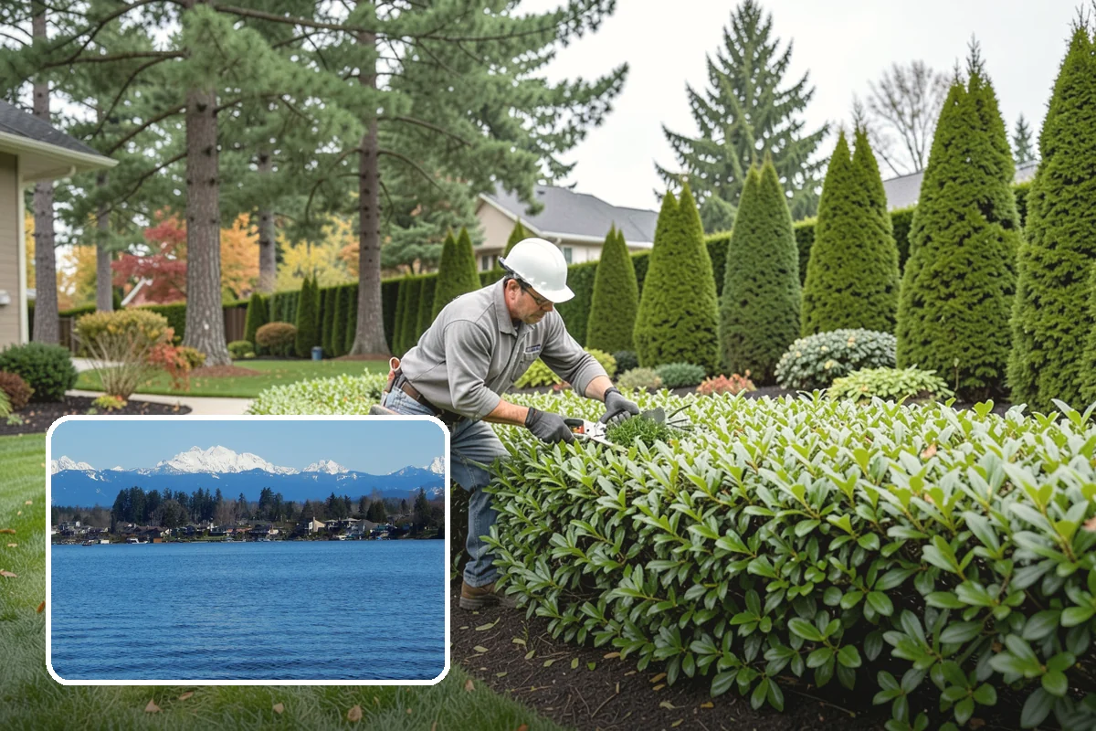 Living Wall Installation in Lake Stevens, Snohomish County, WA - Greenery where there is no ground