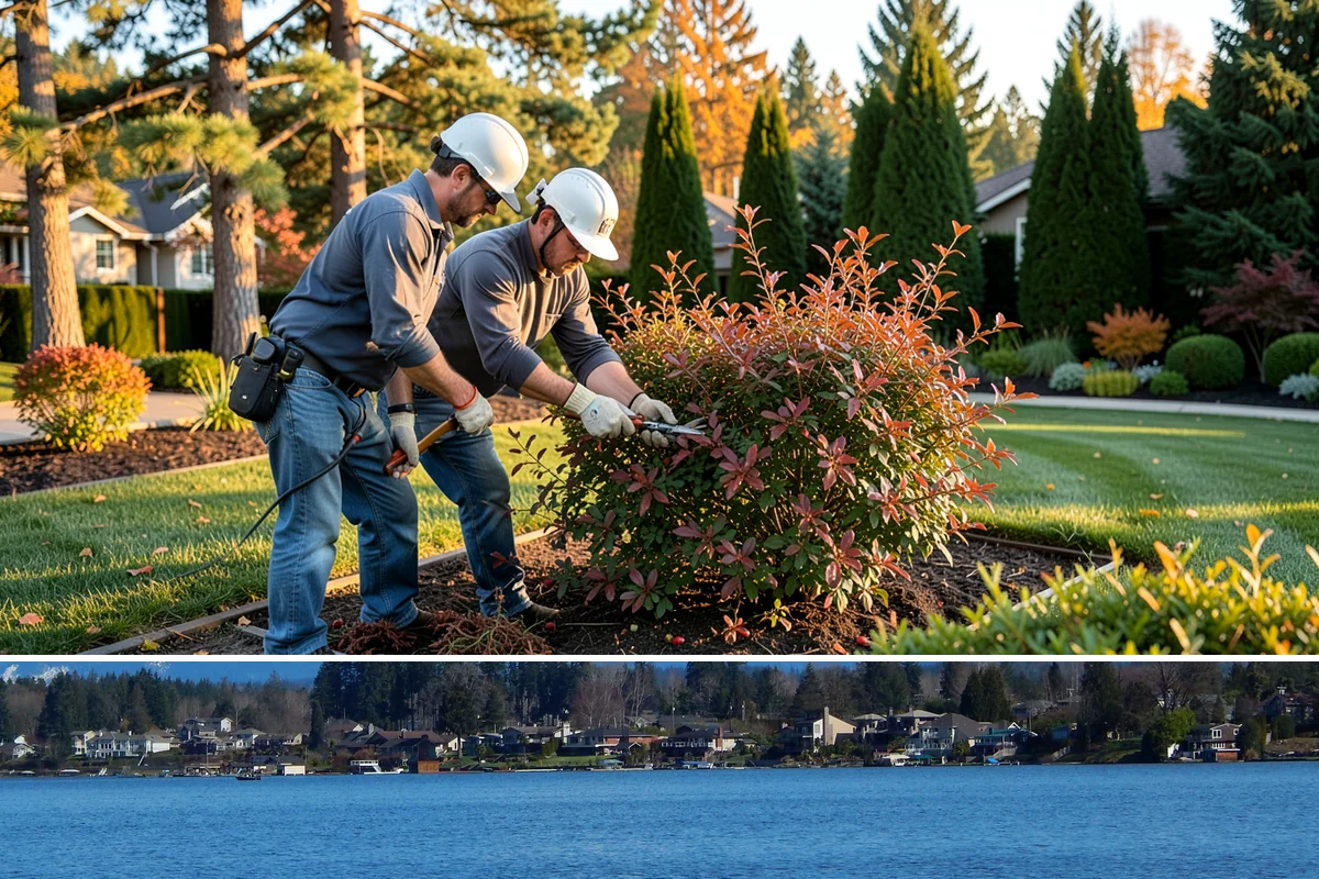Living Wall Installation in Lake Stevens, Snohomish County, WA - Best installed spring through fall for exterior walls.