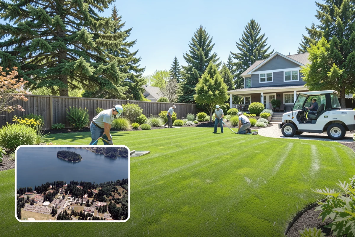 Living Wall Installation in Lakewood, Pierce County, WA - Greenery where there is no ground