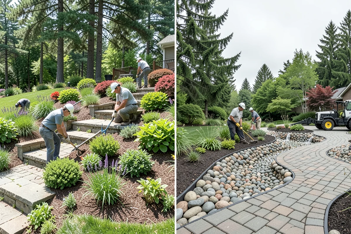 Living Wall Installation in Lakewood, Pierce County, WA - Assess the wall and conditions