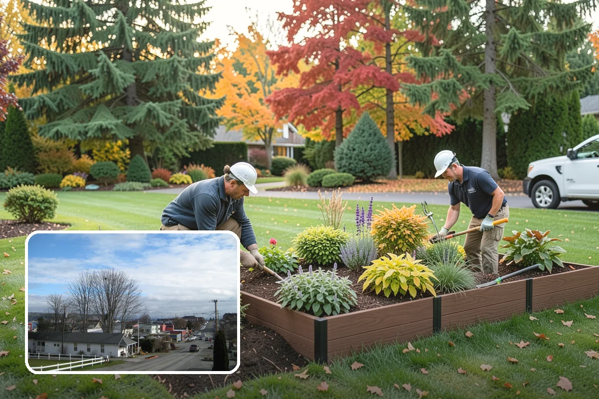 Living Wall Installation in Langley, Island County, WA - Greenery where there is no ground