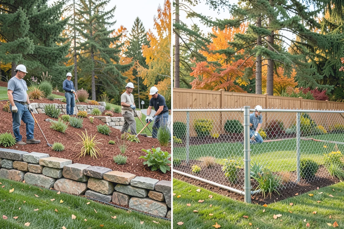 Living Wall Installation in Marysville, Snohomish County, WA - Assess the wall and conditions