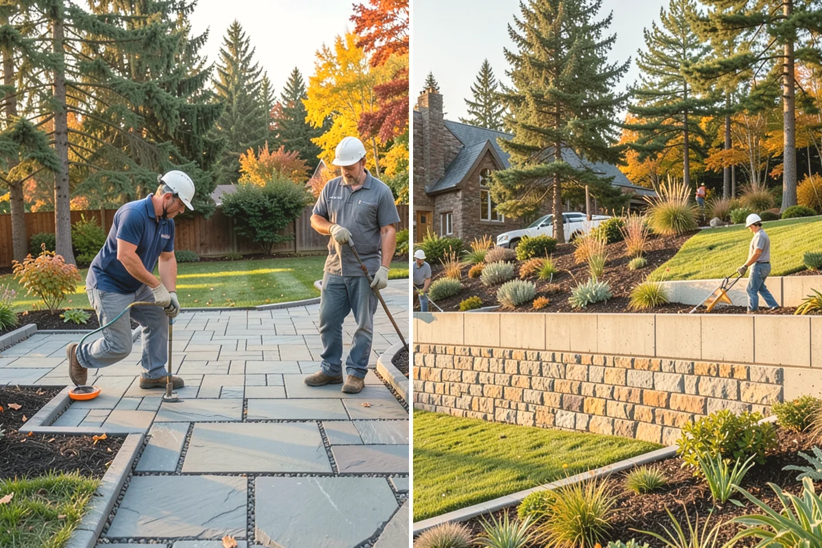 Living Wall Installation in Mercer Island, King County, WA - Assess the wall and conditions