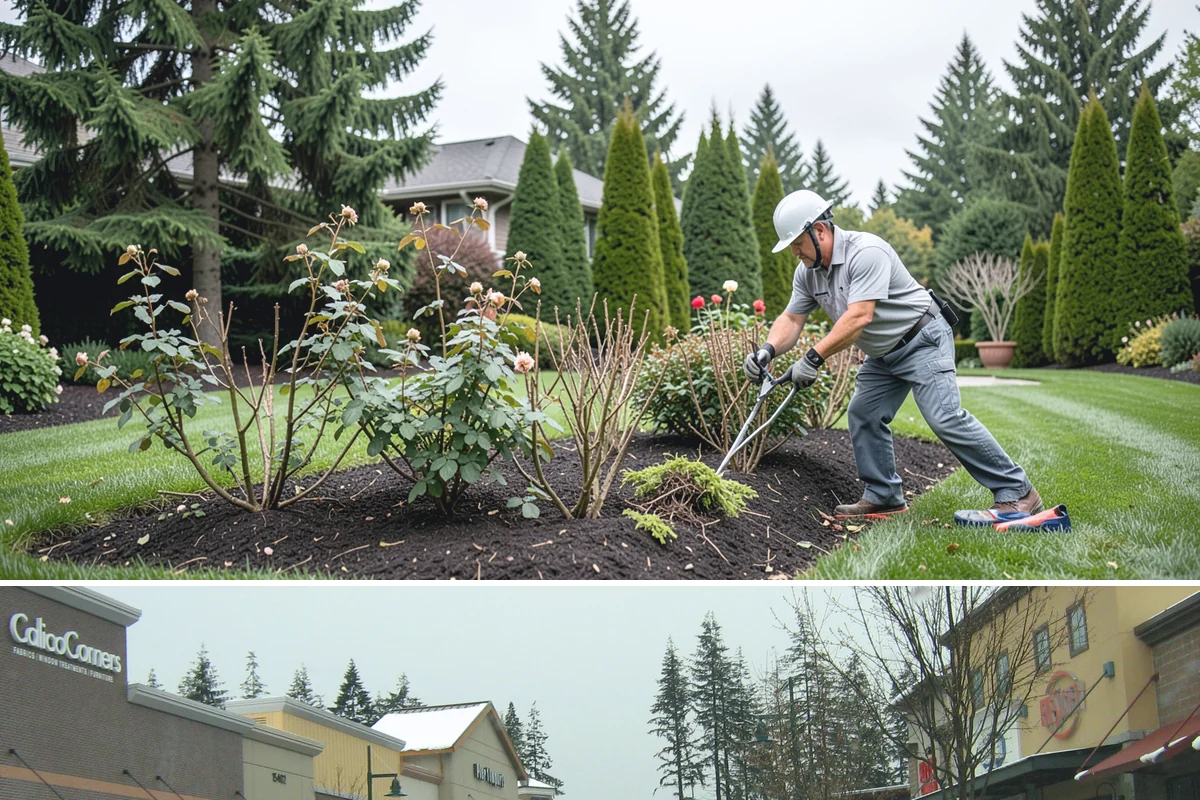 Living Wall Installation in Mill Creek, Snohomish County, WA - Best installed spring through fall for exterior walls.