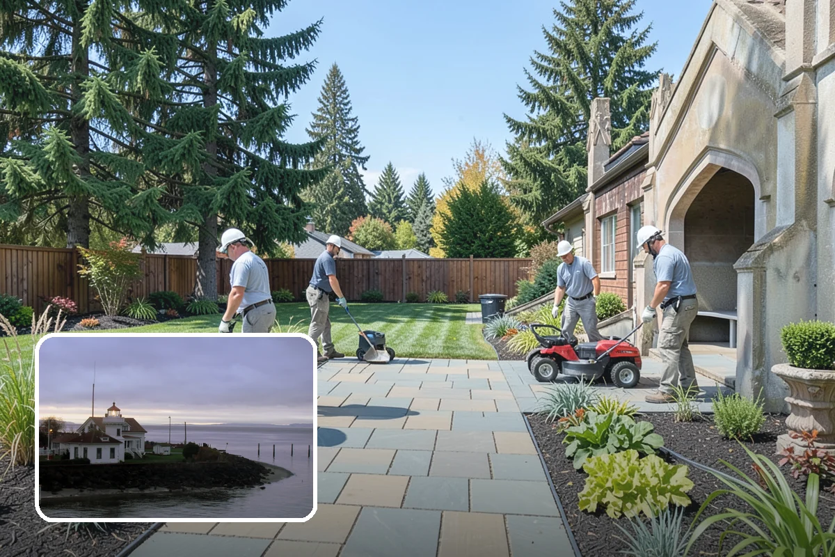 Living Wall Installation in Mukilteo, Snohomish County, WA - Greenery where there is no ground
