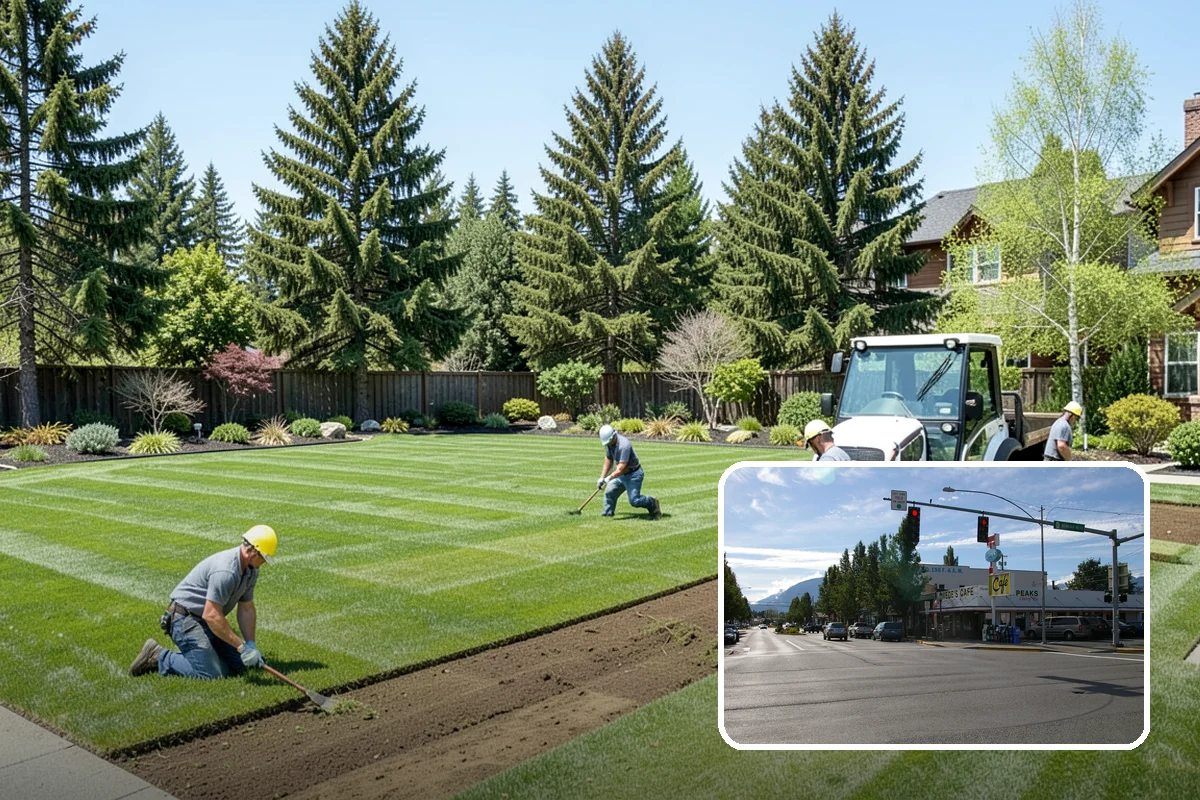 Living Wall Installation in North Bend, King County, WA - Greenery where there is no ground