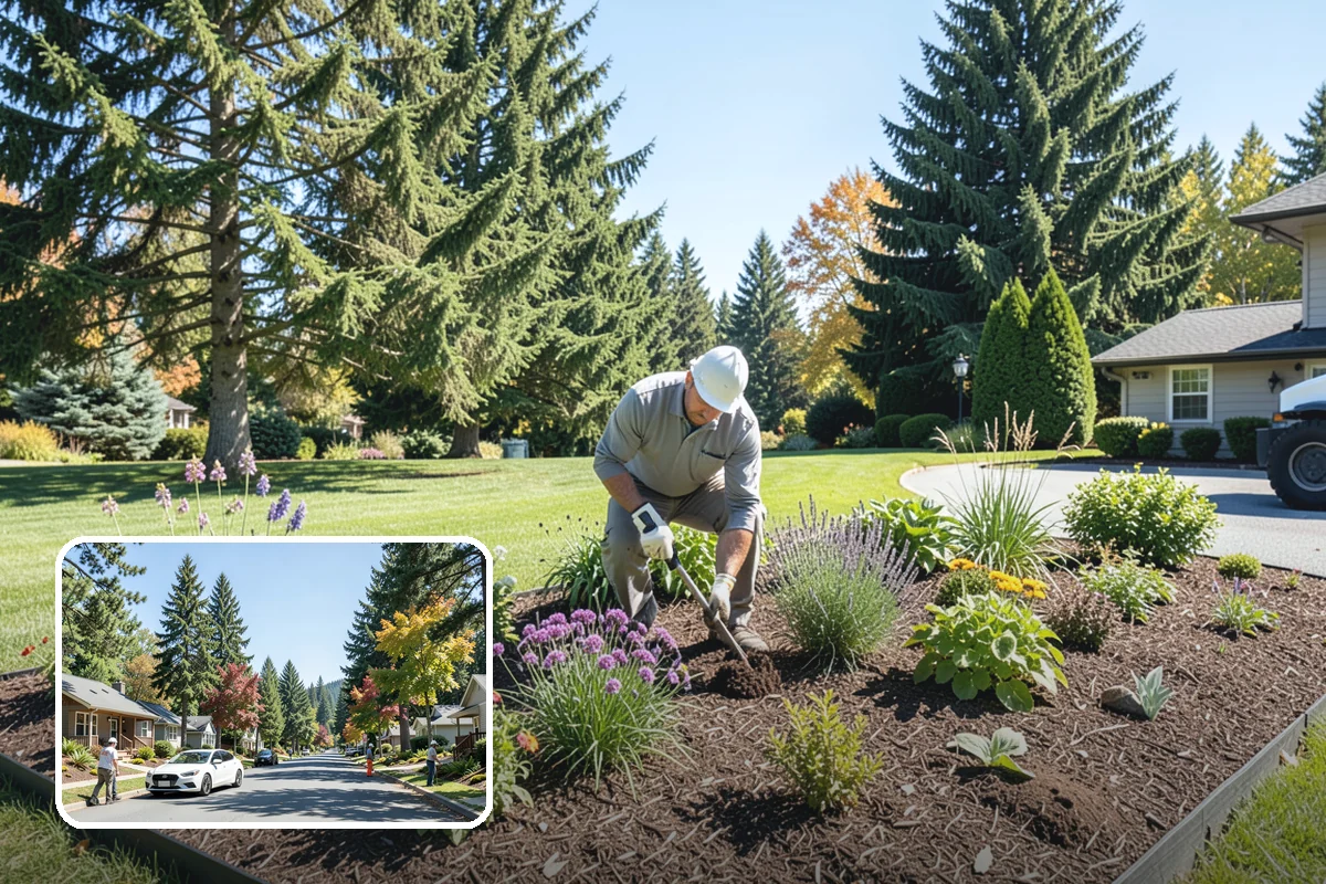 Living Wall Installation in Orting, Pierce County, WA - Greenery where there is no ground