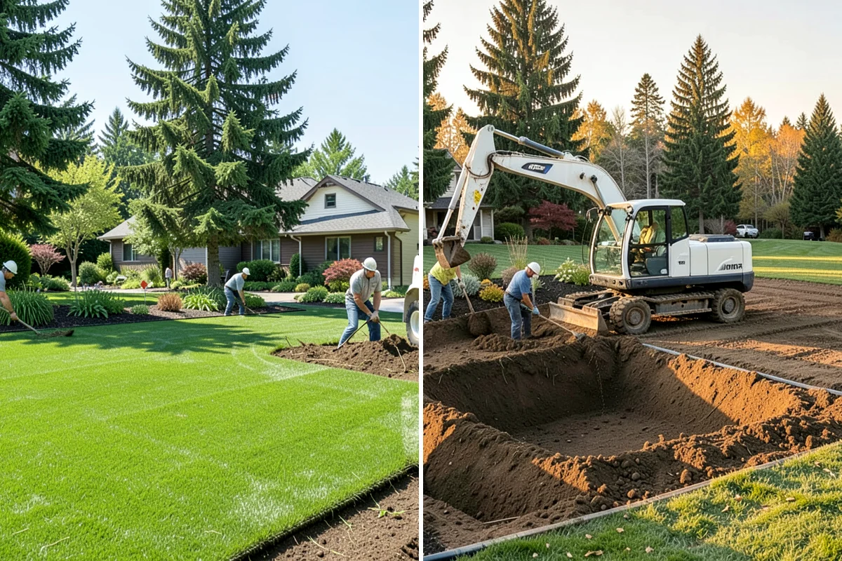 Living Wall Installation in Puyallup, Pierce County, WA - Assess the wall and conditions
