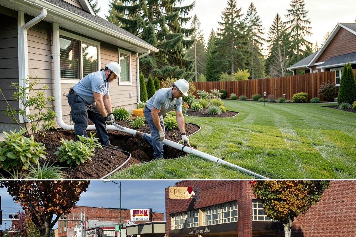 Living Wall Installation in Puyallup, Pierce County, WA - Best installed spring through fall for exterior walls.