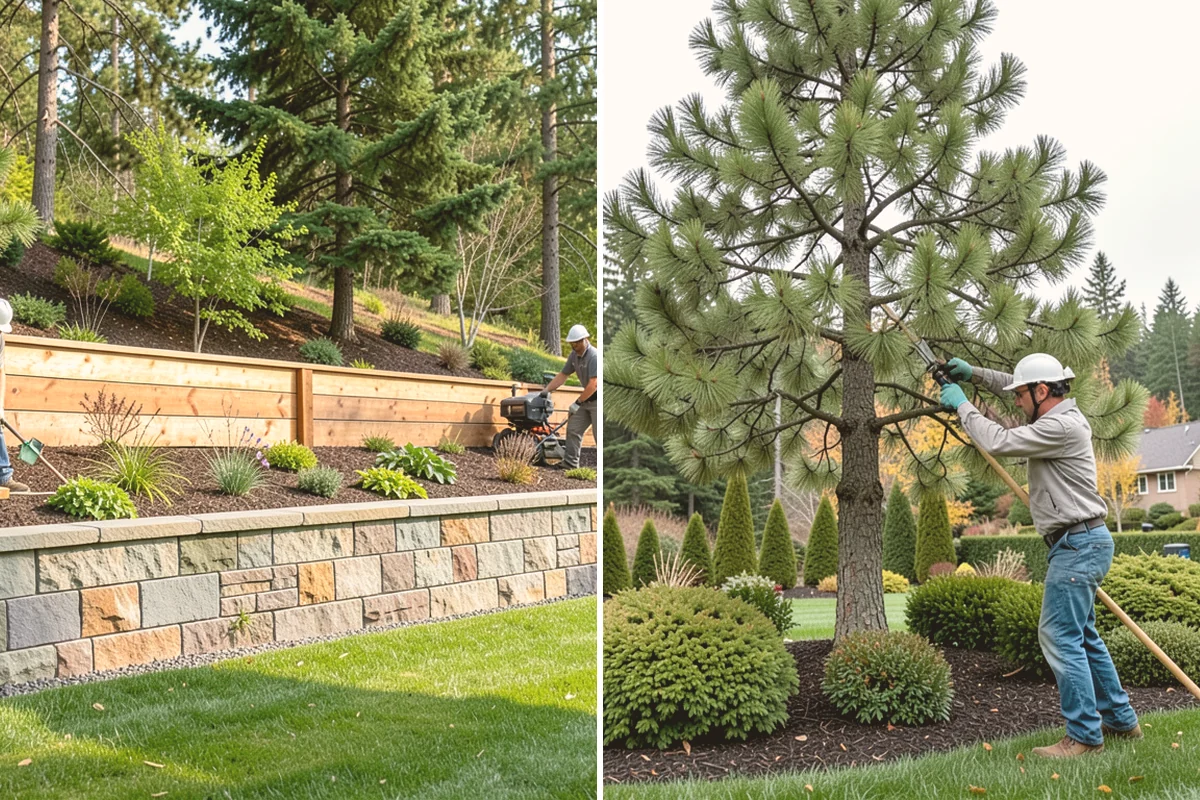 Living Wall Installation in Sammamish, King County, WA - Assess the wall and conditions