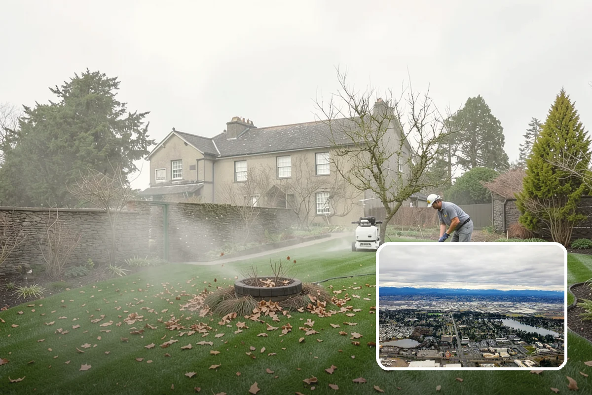 Living Wall Installation in SeaTac, King County, WA - Greenery where there is no ground